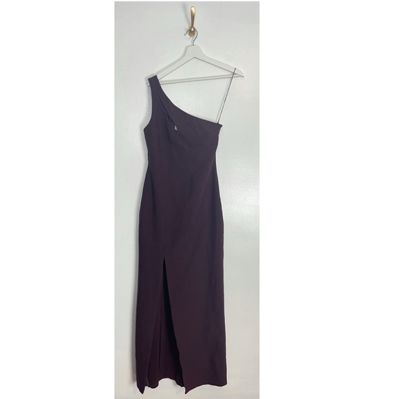 CINQ À SEPT Gianna Gown in Maroon Size US 4 - Picture 4 of 11